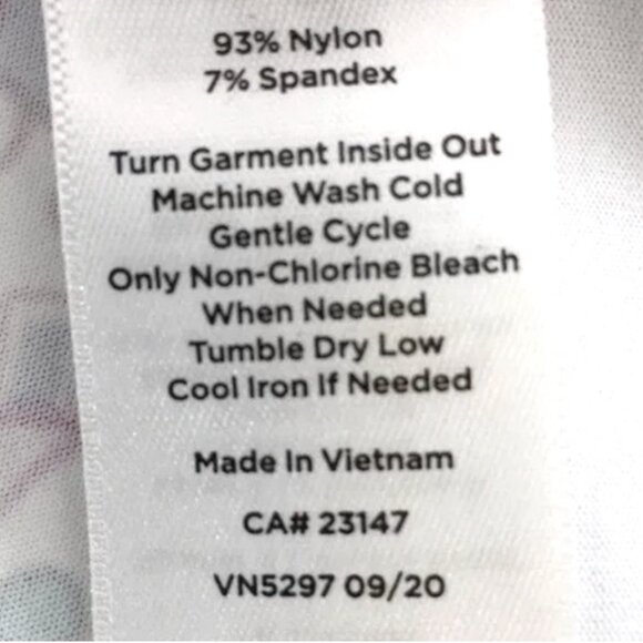 Talbots Jersey Shift Midi Dress Multicolor Spiral Paisley Print - Size M… - Picture 7 of 8